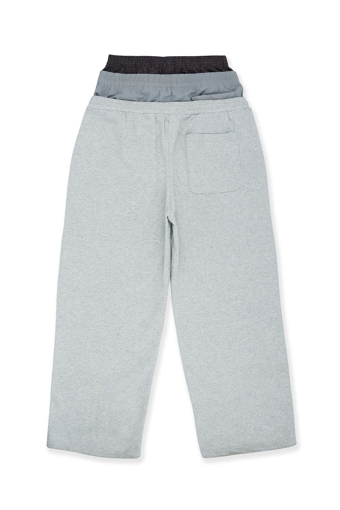 Protocol Index｜3 Layered Sweat Pants (Oatmeal Melange)
