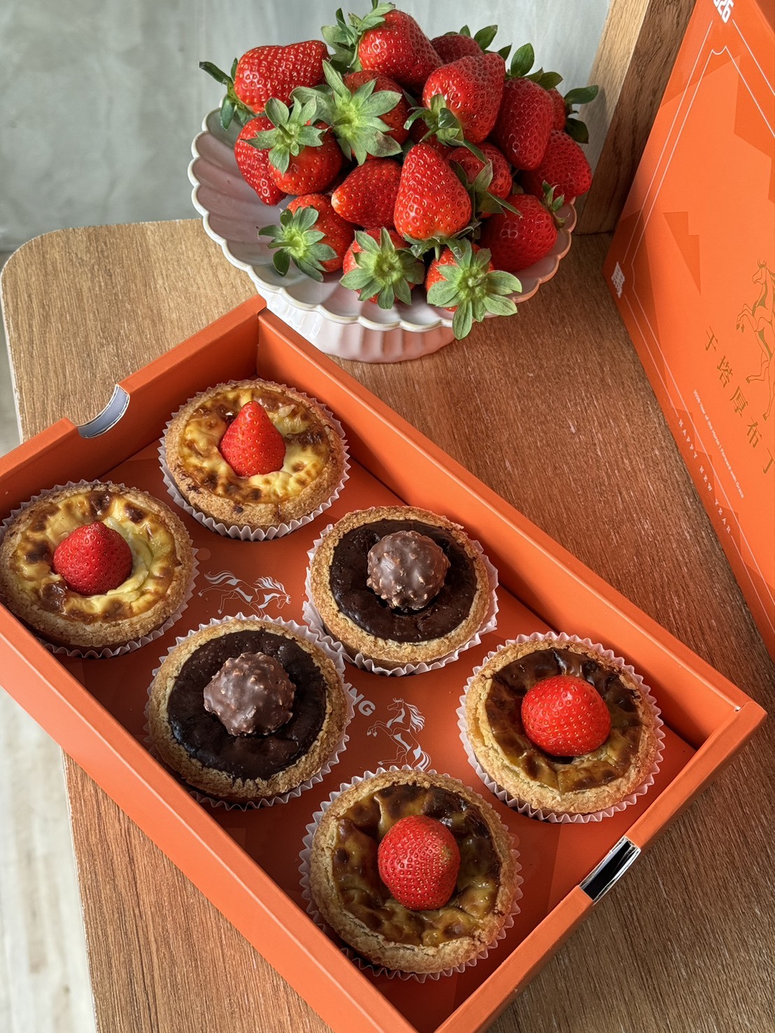 3/1(日)金沙/草莓禮盒(草莓大福*2金沙可可*2草莓芋泥*2)