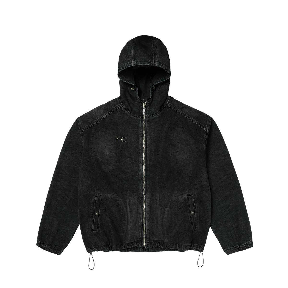 ［ Thug Club ]基本款logo牛仔夾克
