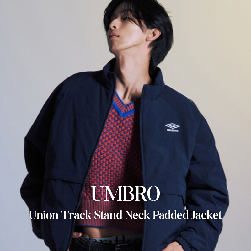 【代購】UMBRO Union Track 立領鋪棉外套