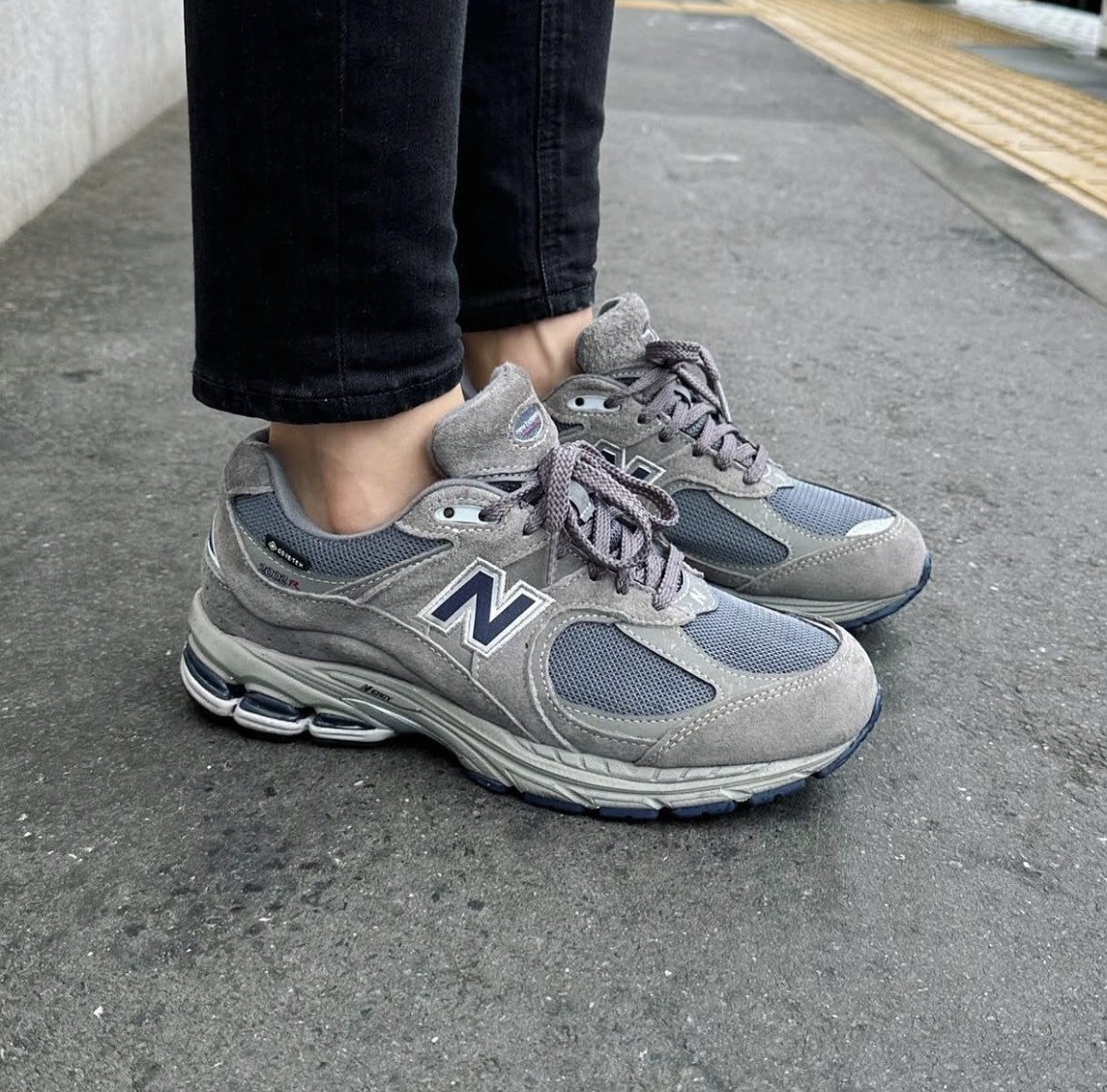 NEW BALANCE 2002R GORE-TEX 戶外復古 防水 透氣 休閒跑步鞋 男女同款 灰棕