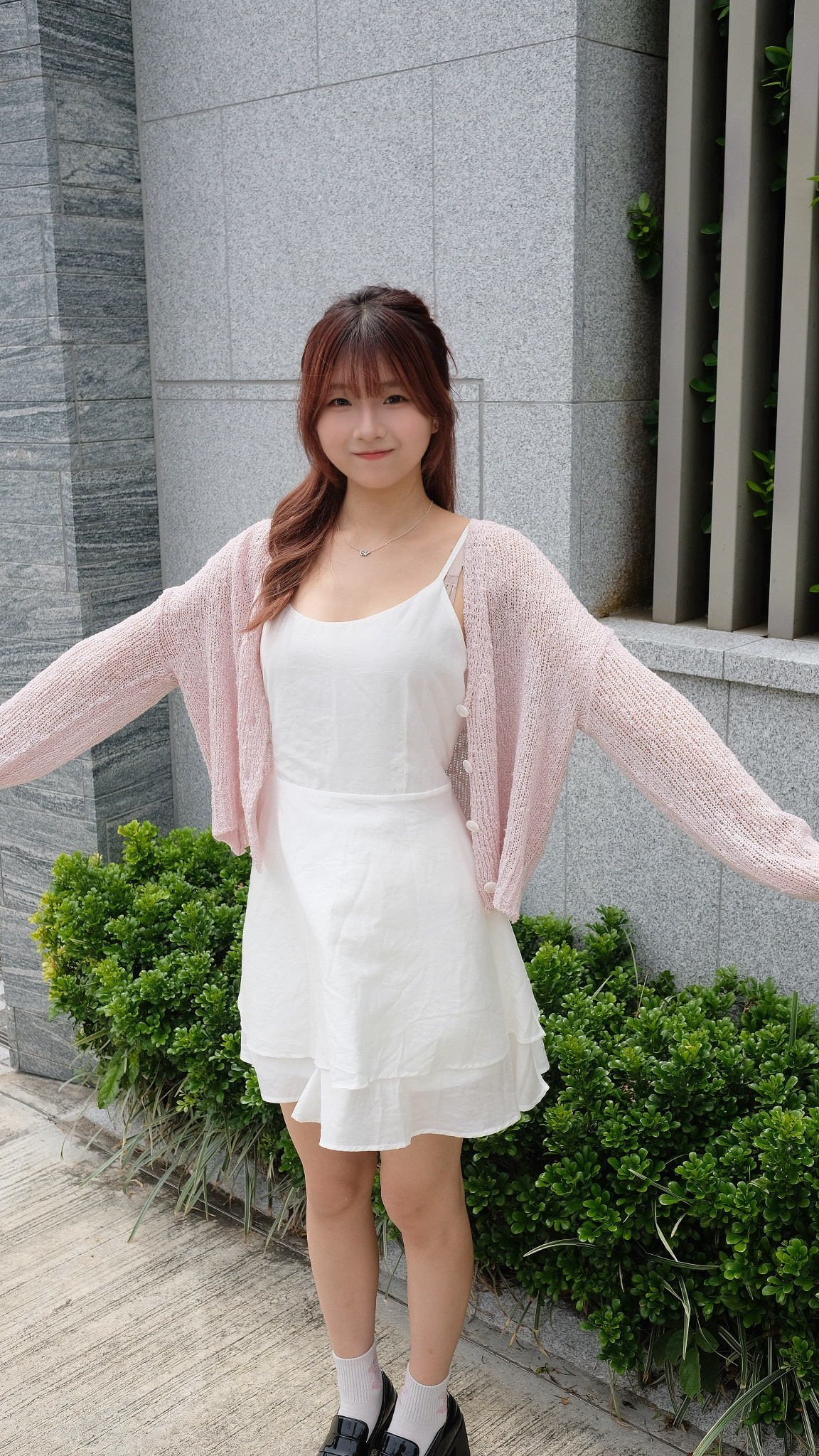 白色雪紡連身裙🤍