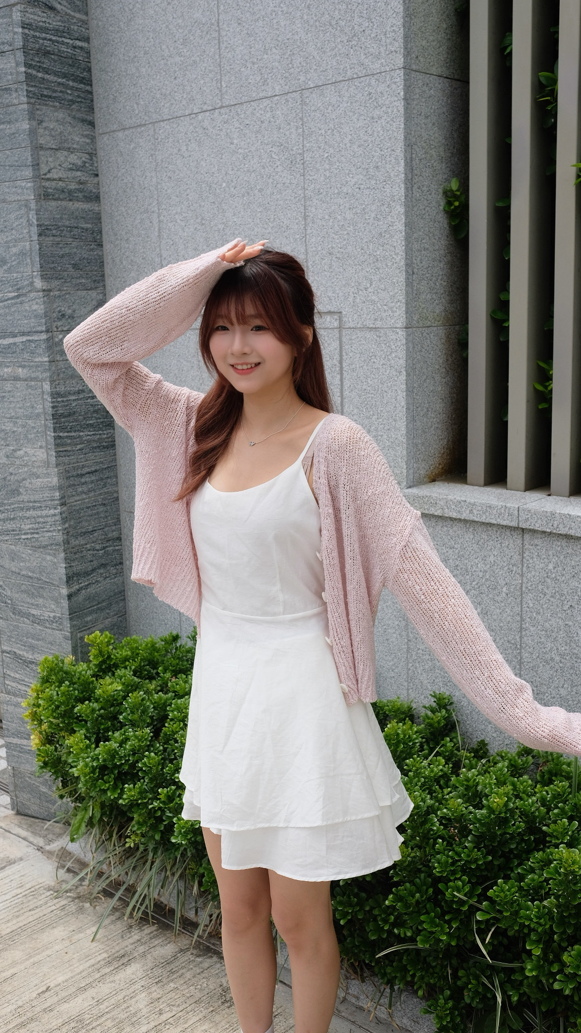 白色雪紡連身裙🤍