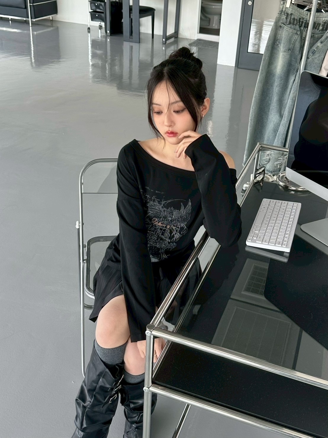 mmb神話飛馬十字架長T