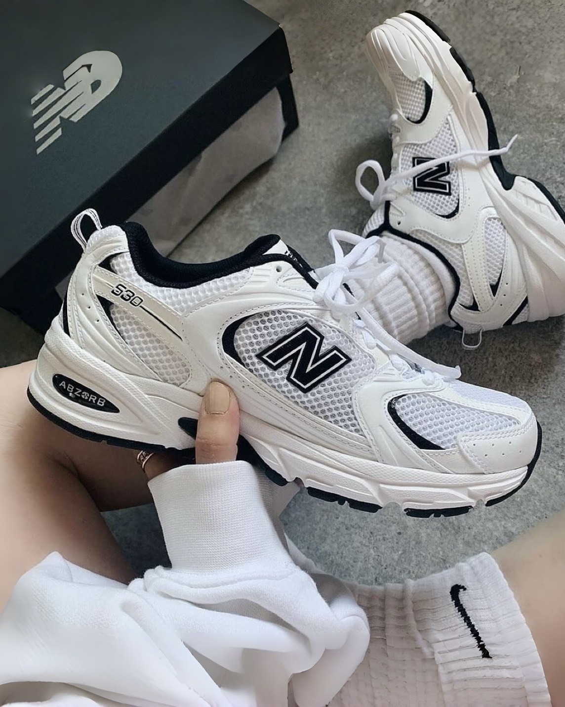 <價格太扯>New Balance NB 530 復古 老爹鞋 休閒 慢跑鞋 熊貓配色 白黑