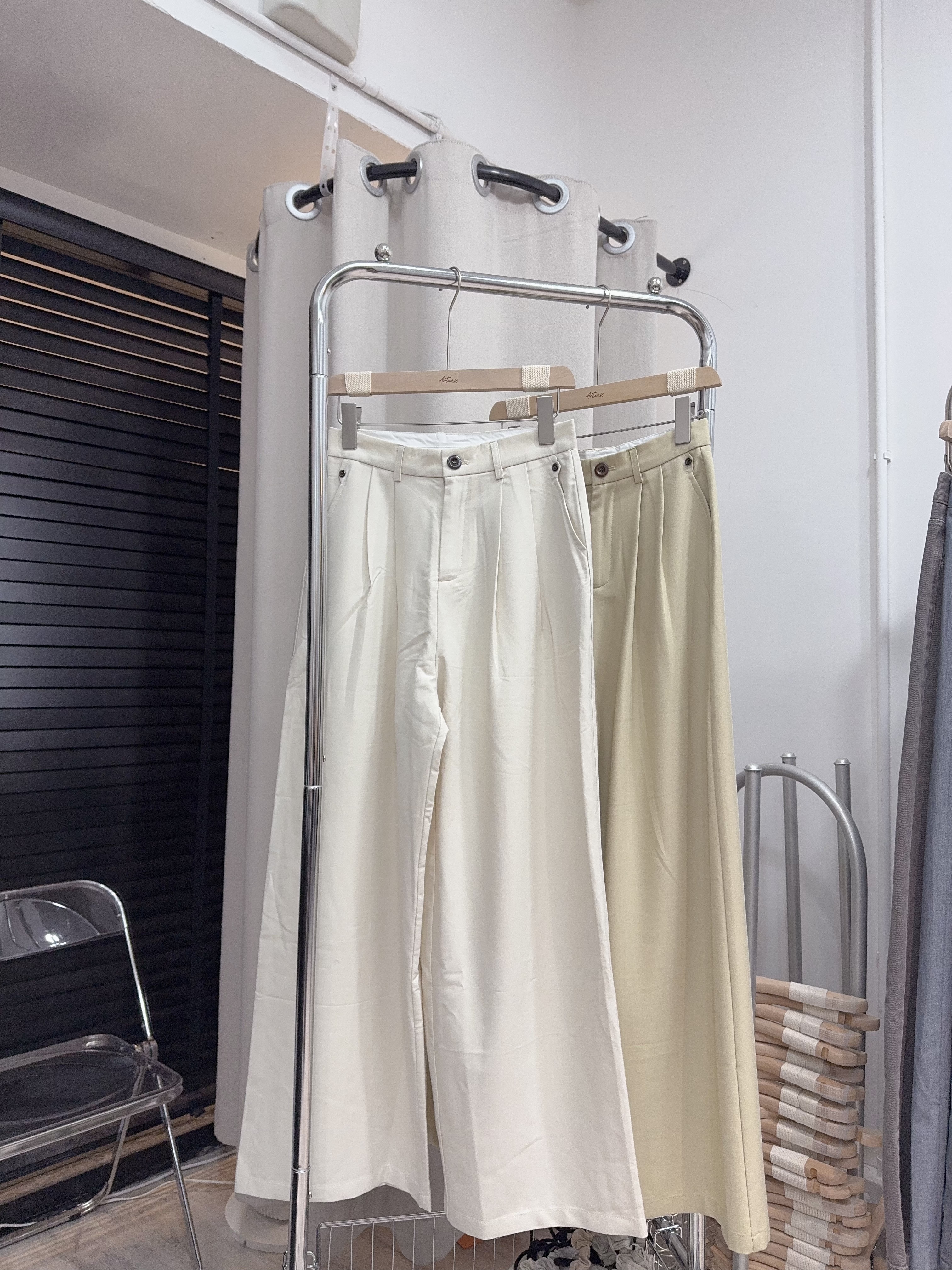 反工斯文款🔎西裝寬褲