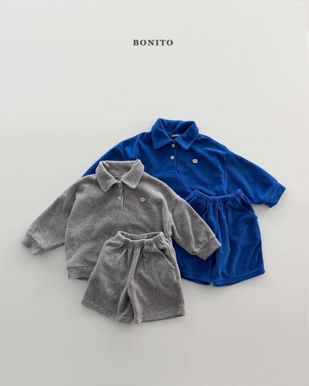Bonito POLO 領毛圈套裝 / 2色