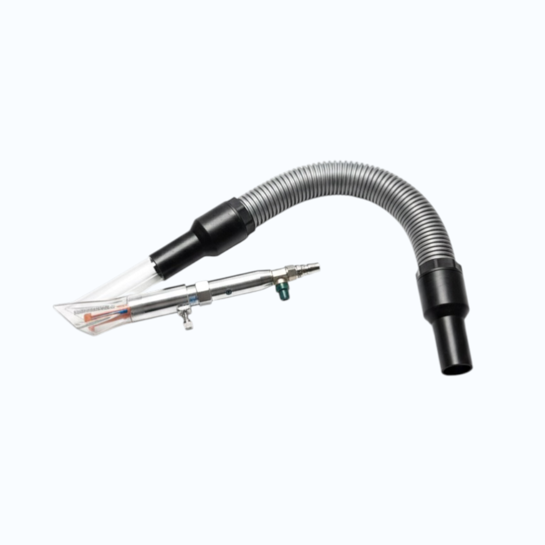 黑炭洗美 吸塵器配件旋風槍｜乾濕兩用 高速氣動清潔深層帶走灰塵髒污｜內裝縫隙細節清潔施工工具｜HEYTECH