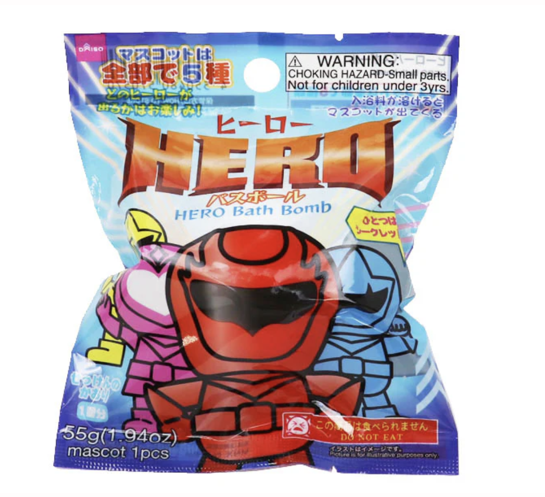 浴球 入浴劑-Hero 5款款式，隨機發放