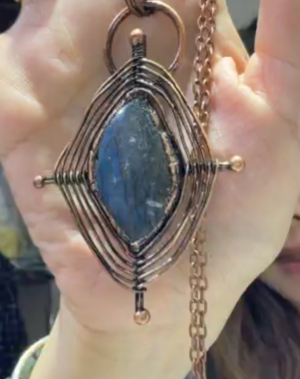 260219 - A18 錫焊工藝圈圈拉長石頸鏈