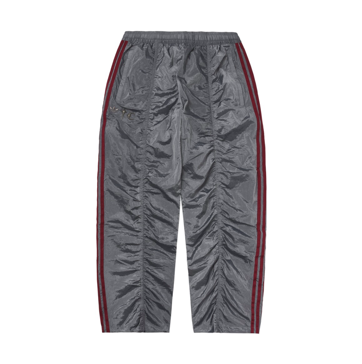 [ Adidas x Thug Club ]編織運動褲 淺瑪瑙銀金屬色 - KR 尺寸