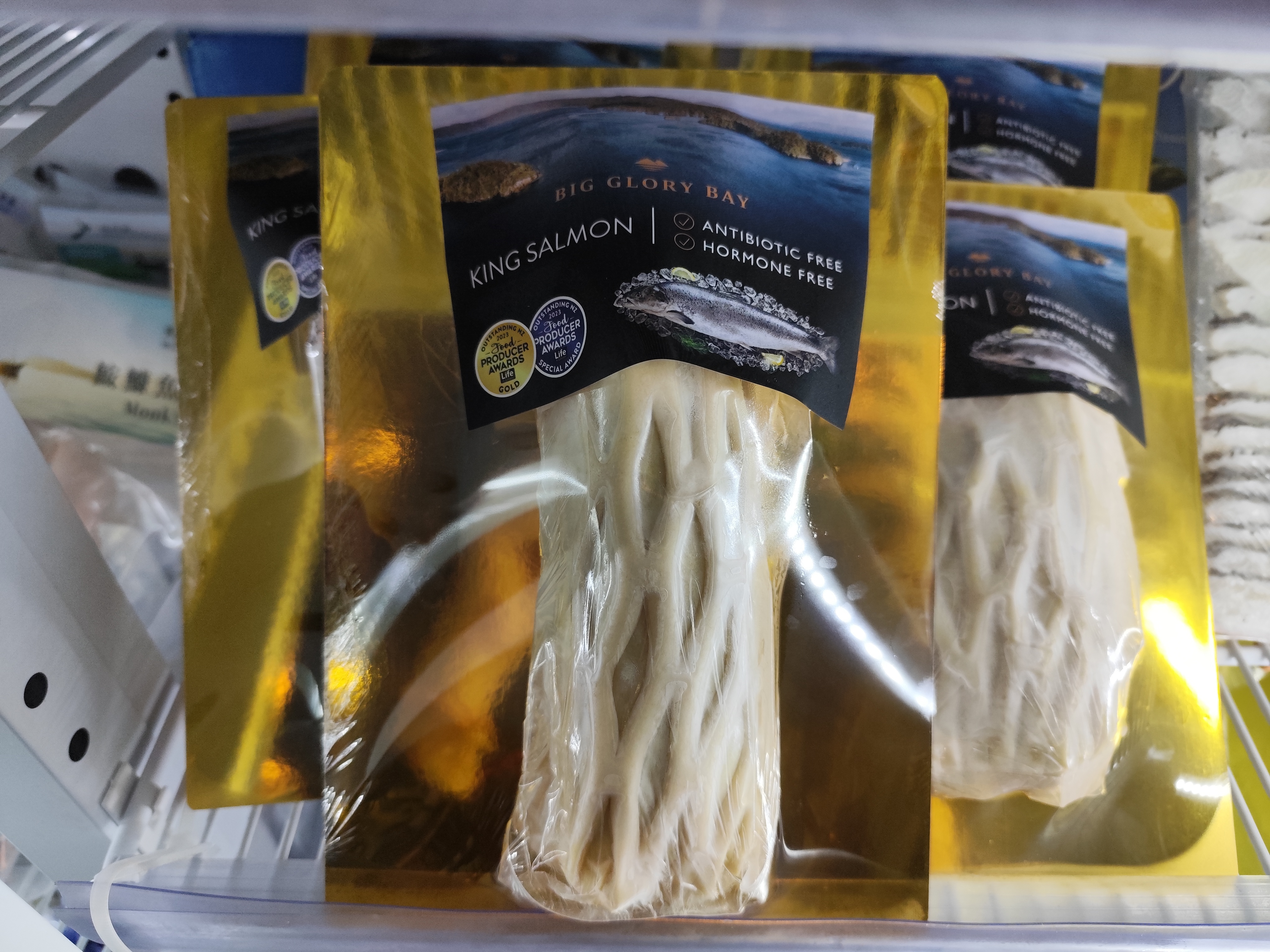 威靈頓(紐西蘭Big Glory Bay)帝王三文魚