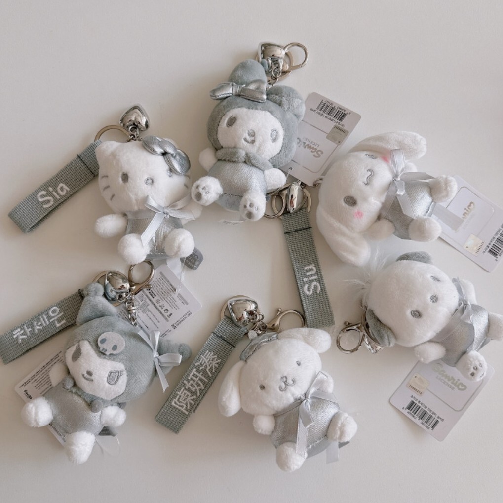 韓國｜三麗鷗 客製銀色三麗鷗姓名吊飾