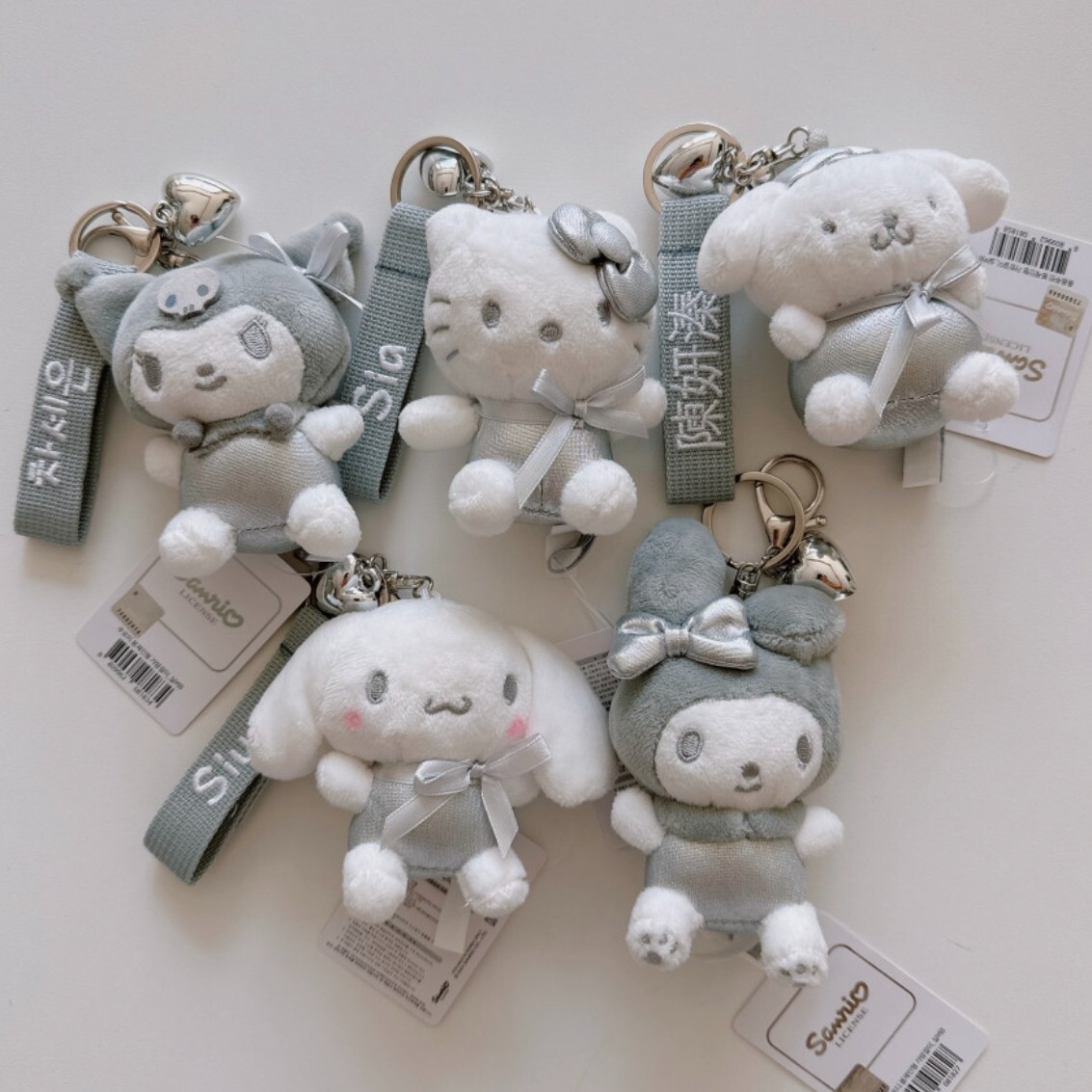 韓國｜三麗鷗 客製銀色三麗鷗姓名吊飾