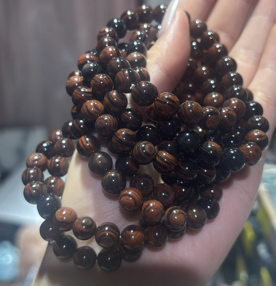 260219 - A90 7-8mm金絲紅曜石手串