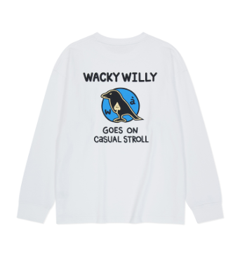 VP003 Wacky Willy Bird Graphic Long Sleeve