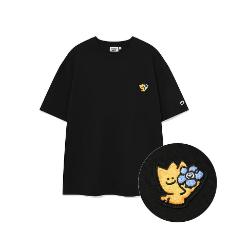 VP008 Wakiwilly Double Wappen Short Sleeve T-Shirt