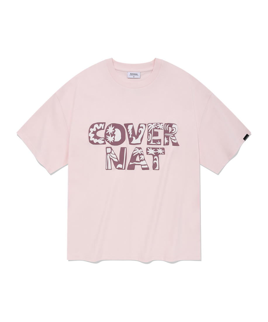 VP031 COVERNAT Tropical Logo T-Shirt