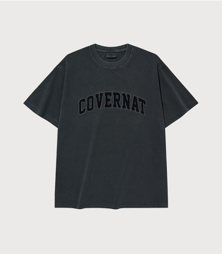 VP039 COVERNAT Arch Applique Dyed T-Shirt