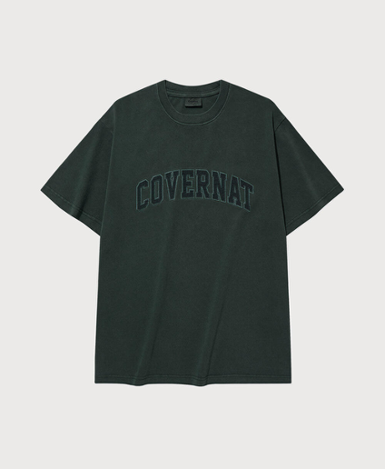 VP039 COVERNAT Arch Applique Dyed T-Shirt