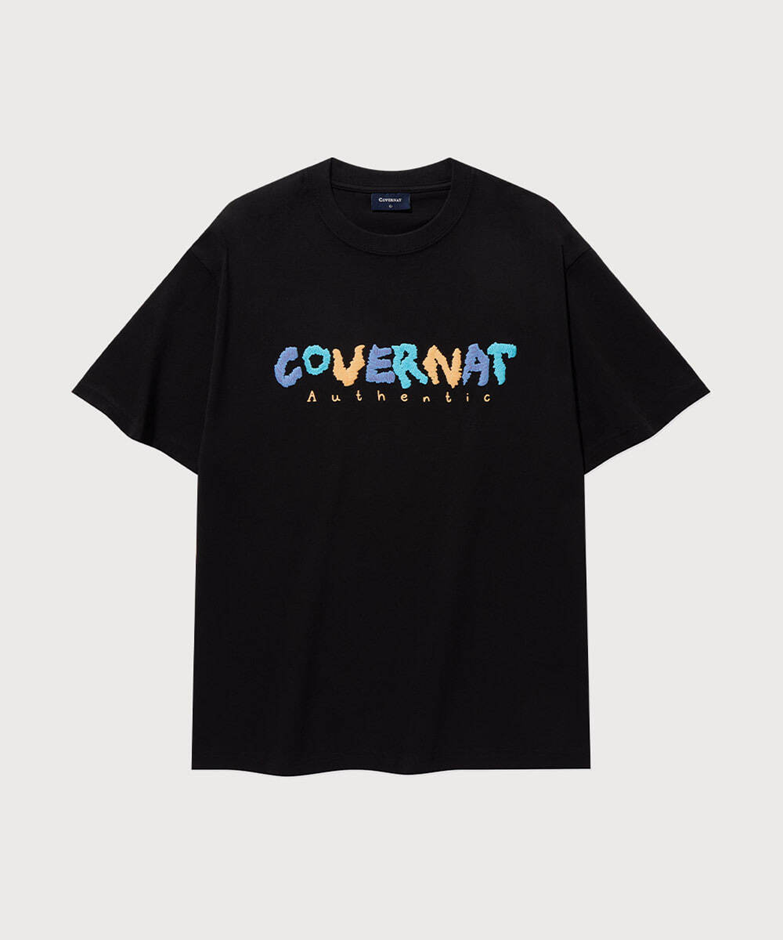 VP038 COVERNAT Doodle Logo Graphic T-Shirt