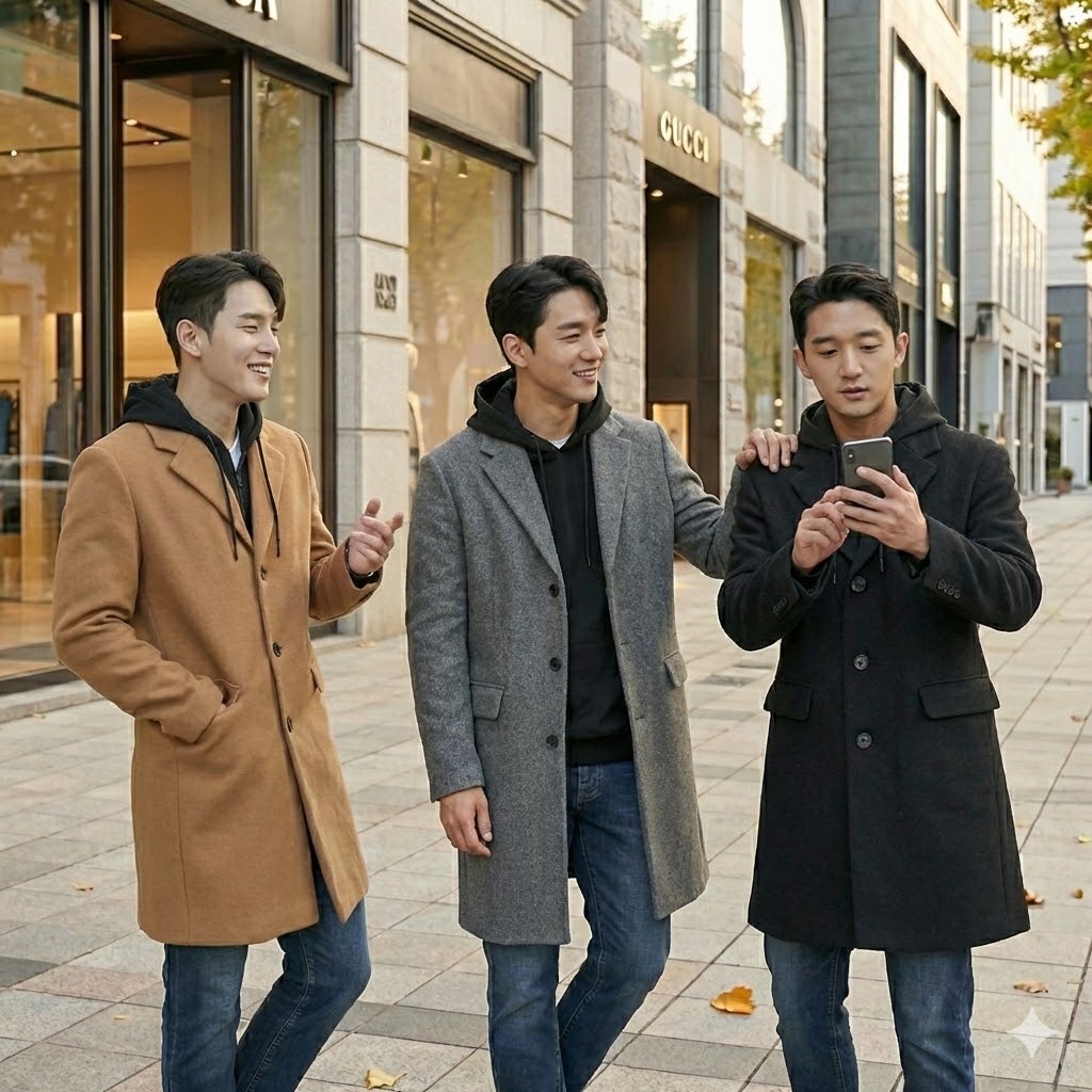 【預購】DKNY H021922 男裝連帽大衣