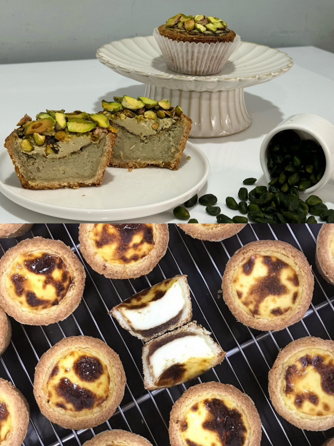 宅配 焦糖*2開心果乳酪*2