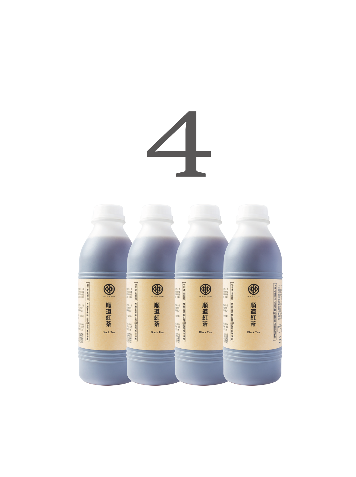順道紅茶 (有糖)｜４入組