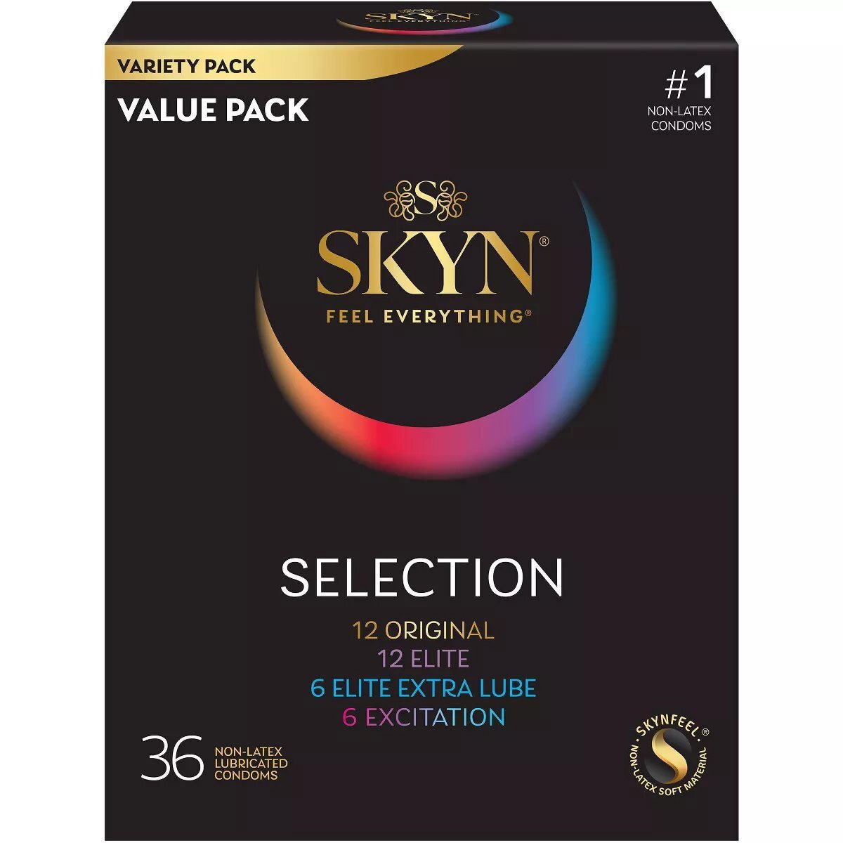SKYN Selection Excitation 雜錦PI安全套 （12片裝/36片裝）