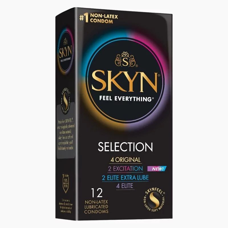 SKYN Selection Excitation 雜錦PI安全套 （12片裝/36片裝）