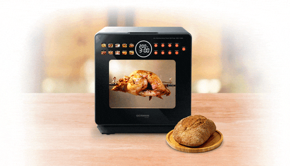 迷你多功能氣炸蒸烤焗爐10大功能