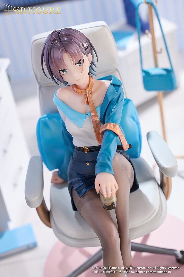 「ACG.GO」「預購」SSR FIGURE 偶像大師 閃耀色彩×雀魂 淺倉透 悠然格調 Ver. 1/7 完成品模型 《偶像大師 閃耀色彩》×《雀魂》連特典