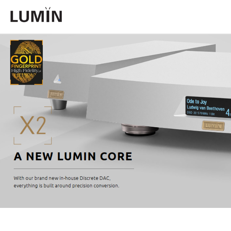 2026 最新款 Lumin X2 旗艦串流播放器