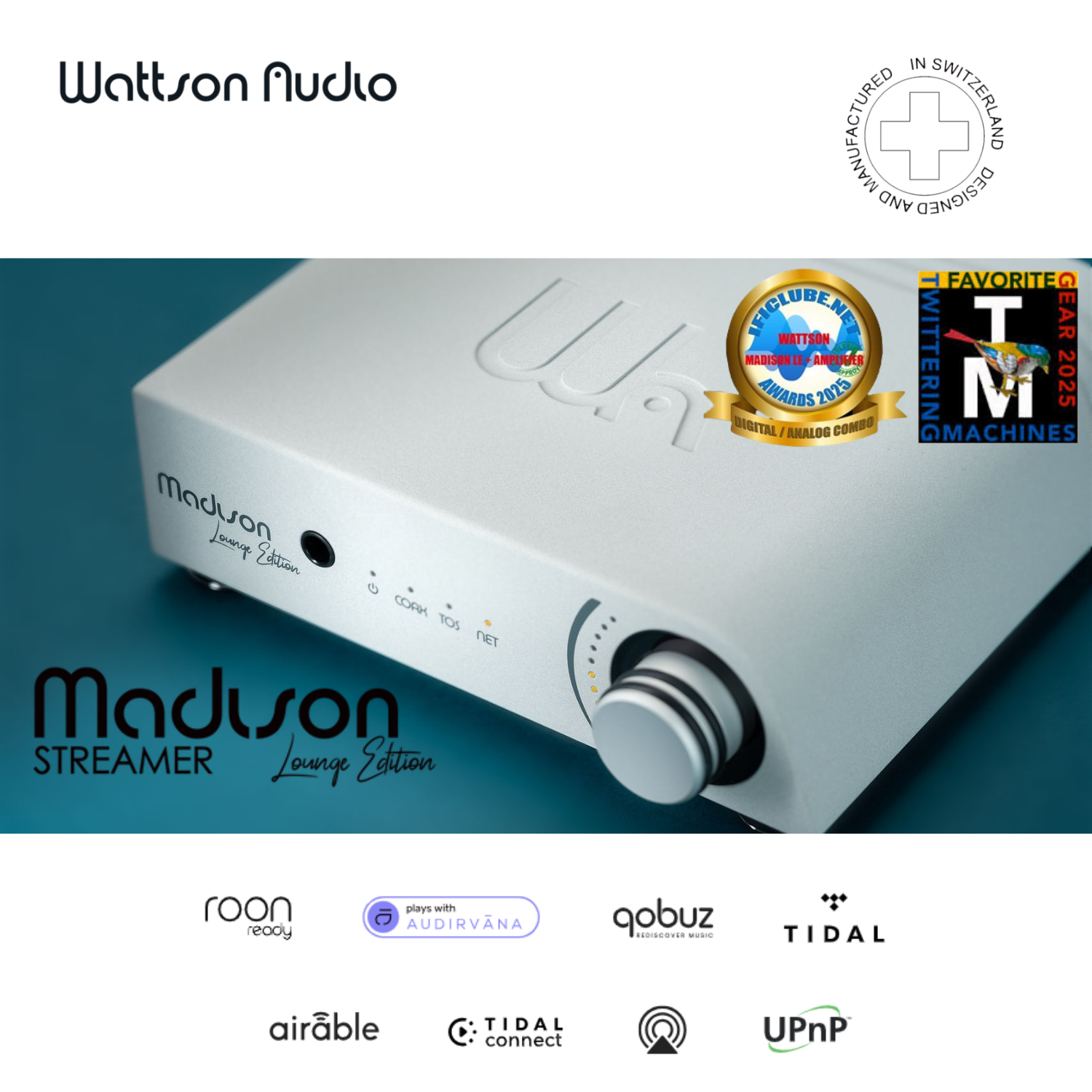 Wattson Audio Madison LE 串流解碼