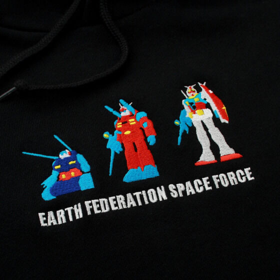 246691 Pbandai 預訂 2026/4月 機動戦士ガンダム MS刺しゅうパーカー 地球連邦軍