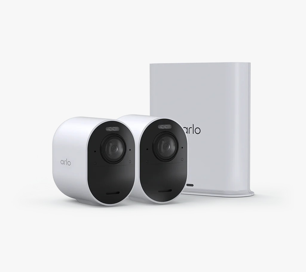 Arlo Ultra 3 4K UHD 無線網路攝影機（第三代 2025 新款）｜180° 超廣角 + 增強彩色夜視 + AI 早期預警系統