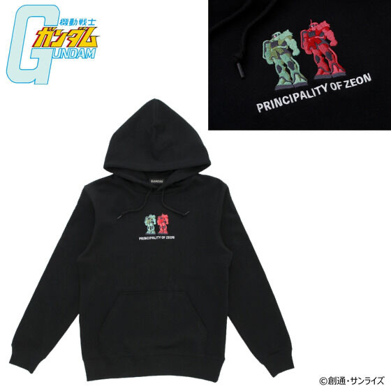 246693 Pbandai 預訂 2026/4月 機動戦士ガンダム MS刺しゅうパーカー ジオン公国軍