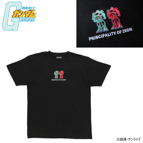 246695 Pbandai 預訂 2026/4月 機動戦士ガンダム MS刺しゅうTシャツ ジオン公国軍