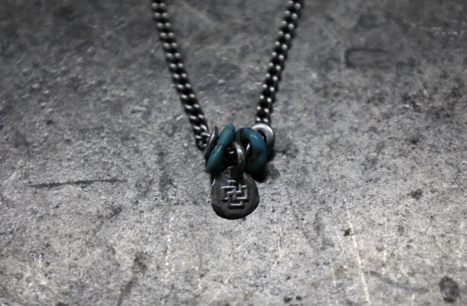 FC SE-1526 twist chain/Lone mountain turquoise