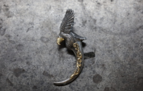 FC CC-93 flap eagle claw w K18 scroll