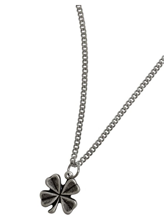 OFUSE matt clover necklace 項鍊