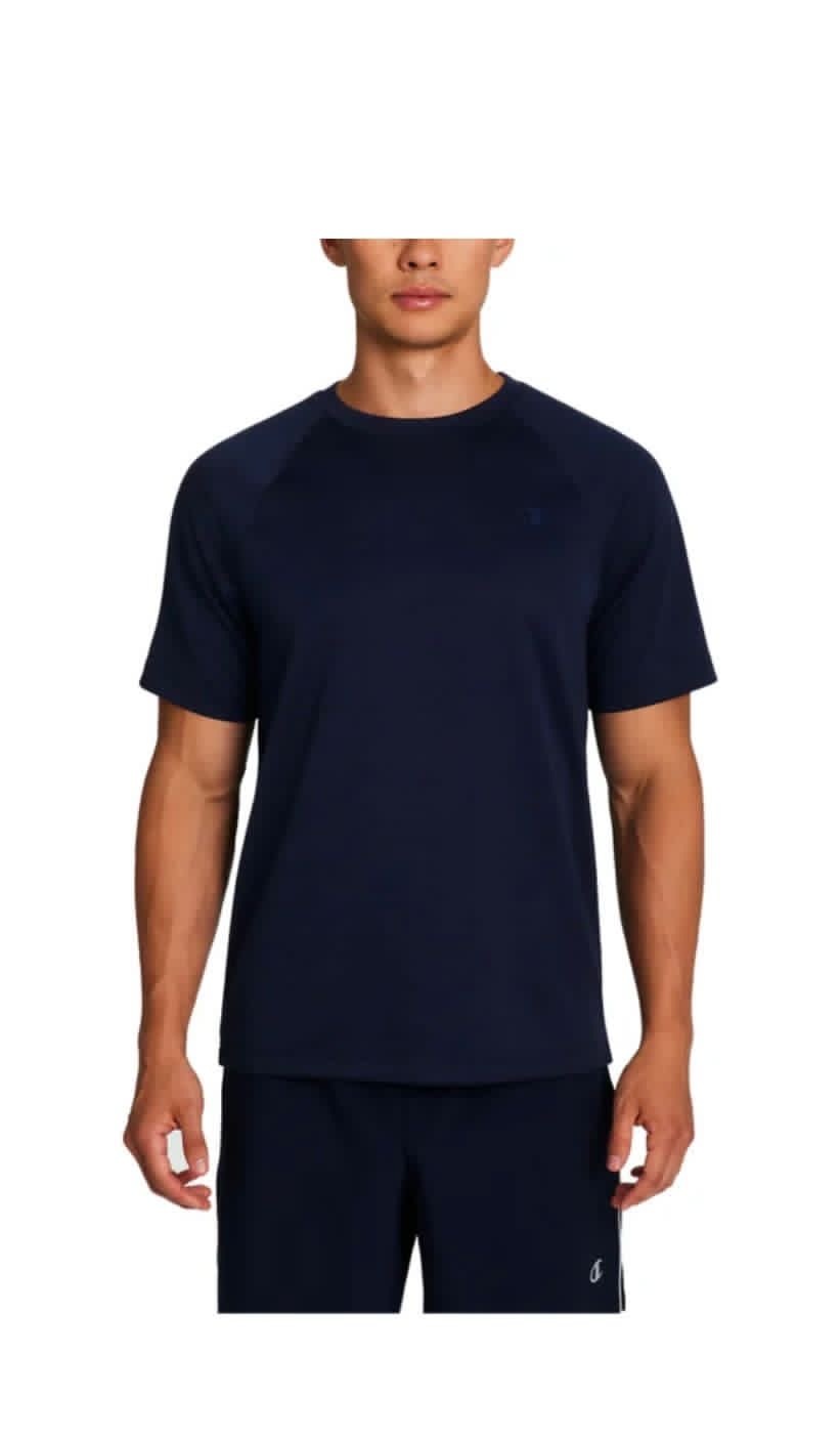 [USW] CHAMPION BLUE MEN'S PERFORMANCE ACTIVE TEE, UZZ915 (UZZ915)