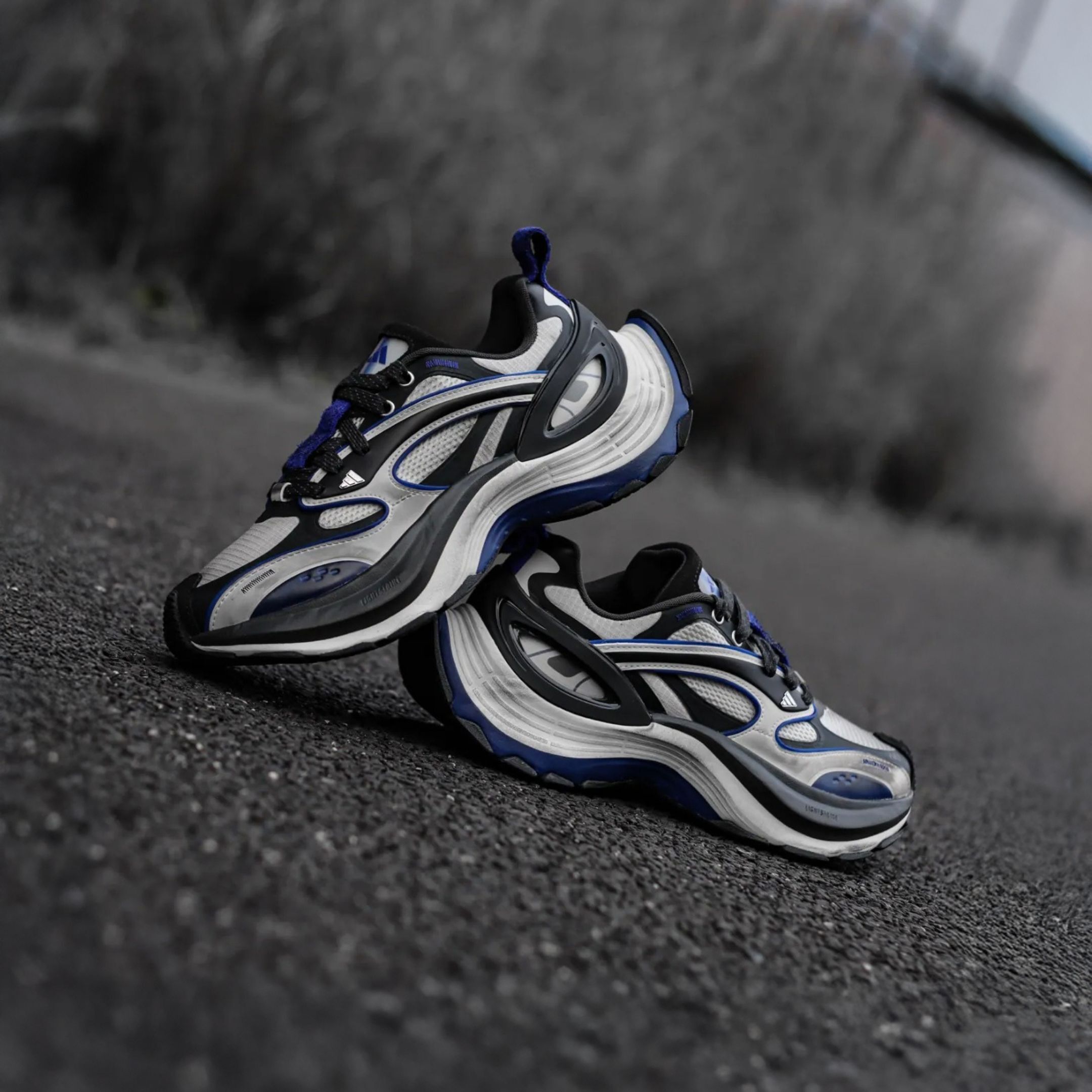 NICEDAY 代購 Adidas XLG Speed Blue White Grey 灰藍黑 機甲 復古 灰藍 未來 KJ6500