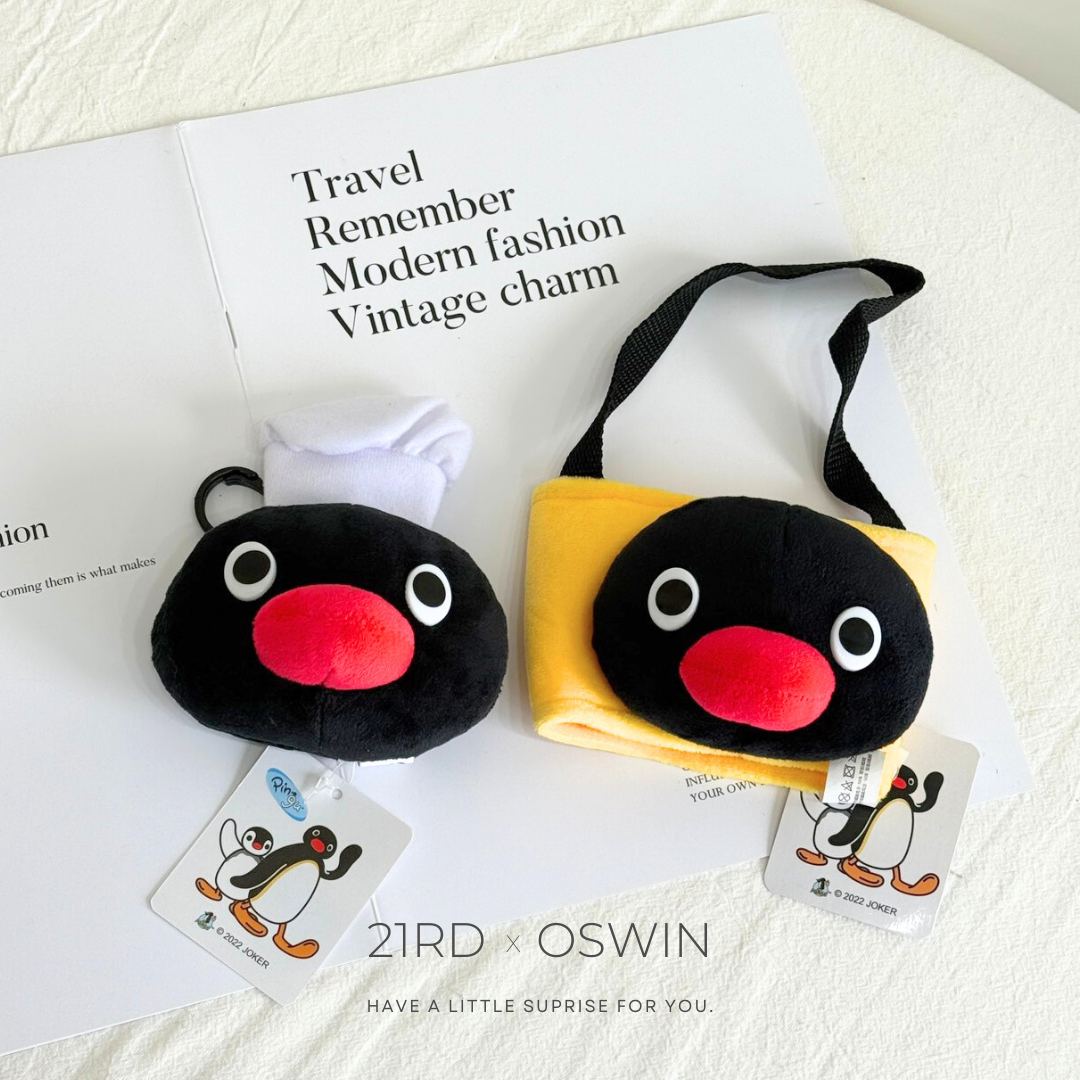 PINGU 企鵝家族 飲料提袋