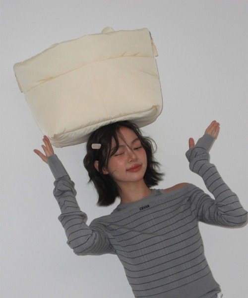 Aperty 扇貝翻玩提袋＿淺黃色