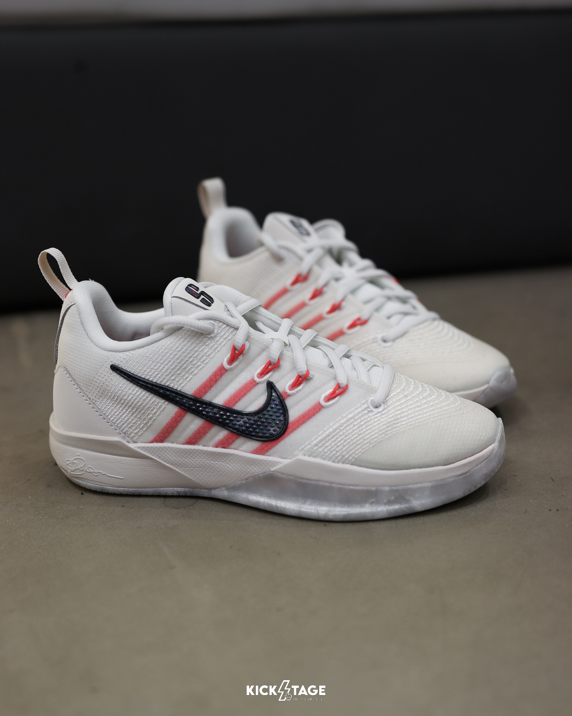 大童鞋 女生尺寸 NIKE SABRINA 3 GS 'Rush Coral' 白珊瑚 漸層 支撐 實戰 緩震 籃球鞋【IB3088-002】