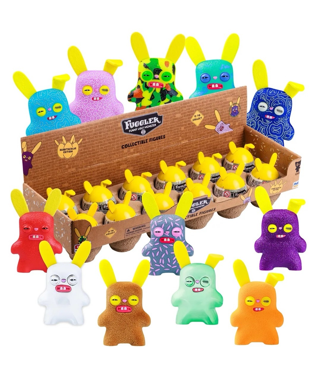 FUGGLER 牙齒怪 放克牙寶 復活節兔 驚奇蛋 盲蛋 盲盒 公仔 擺設 / 現貨