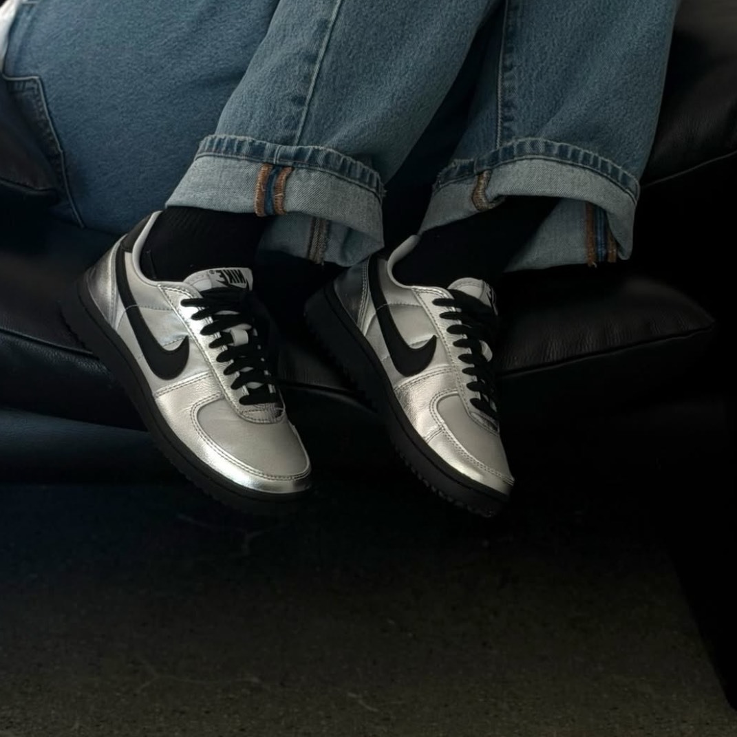 NIKE FIELD GENERAL 反光 銀黑色