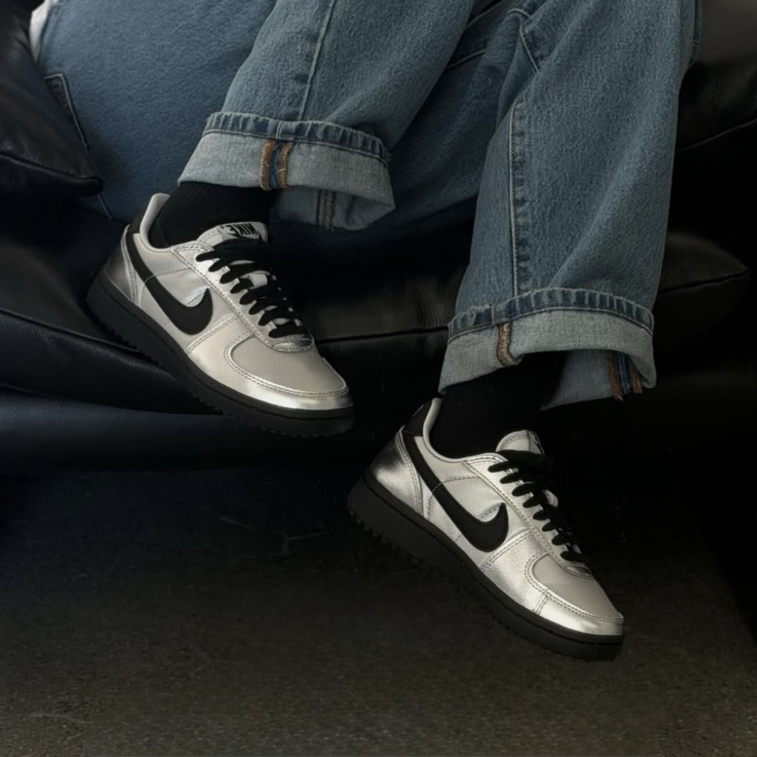 NIKE FIELD GENERAL 反光 銀黑色