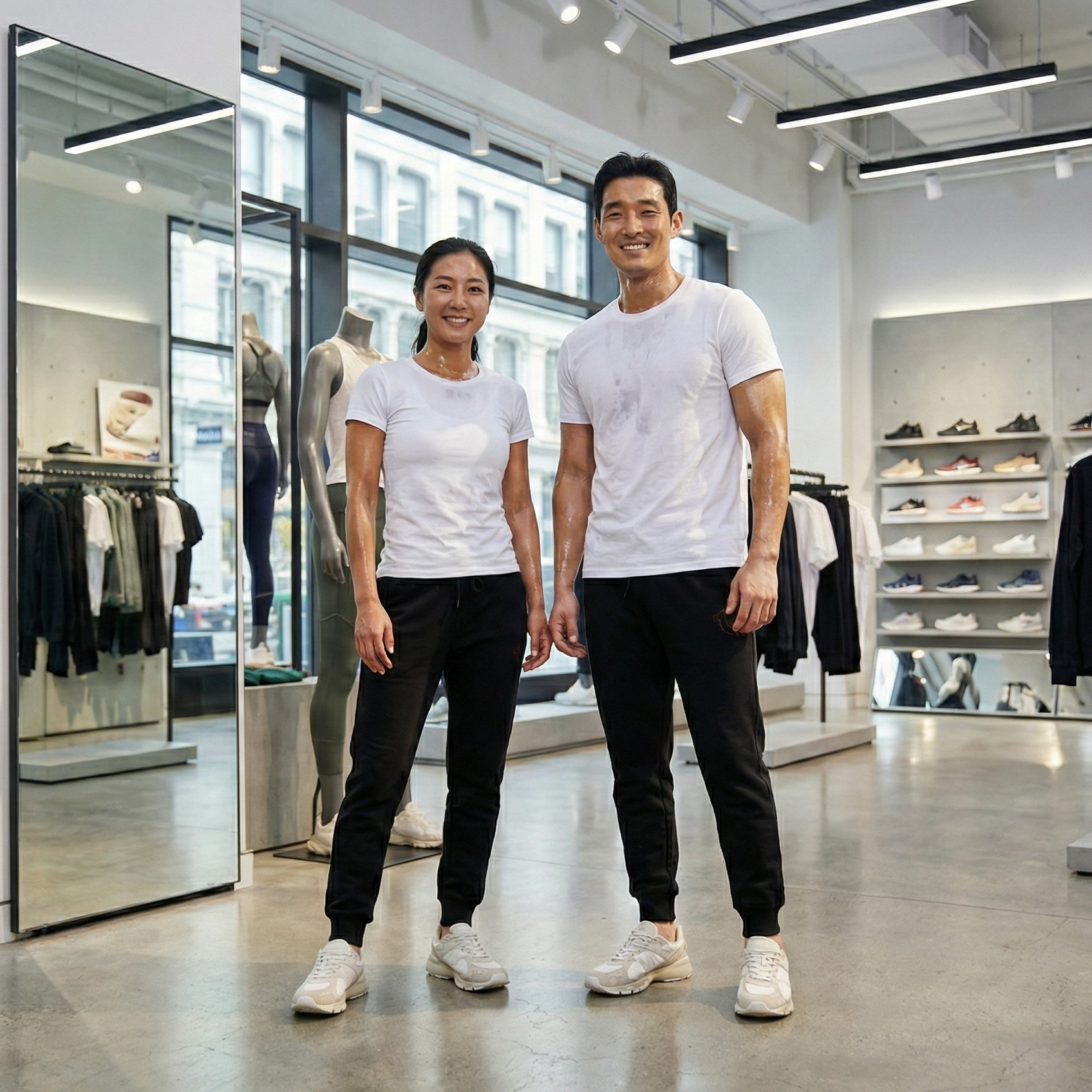 【預購】TRUE RELIGION H022007 男裝經典加厚標誌慢跑長褲